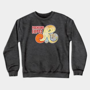 Rockford Expos Baseball Crewneck Sweatshirt